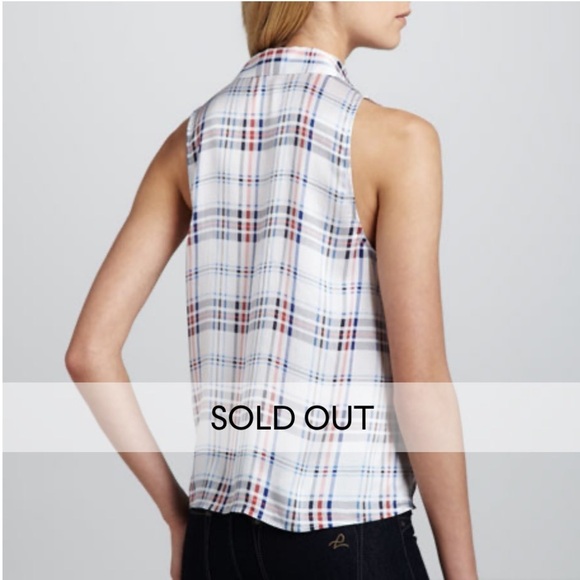 Equipment Mina Plaid Silk Blouse - Picture 3 of 12
